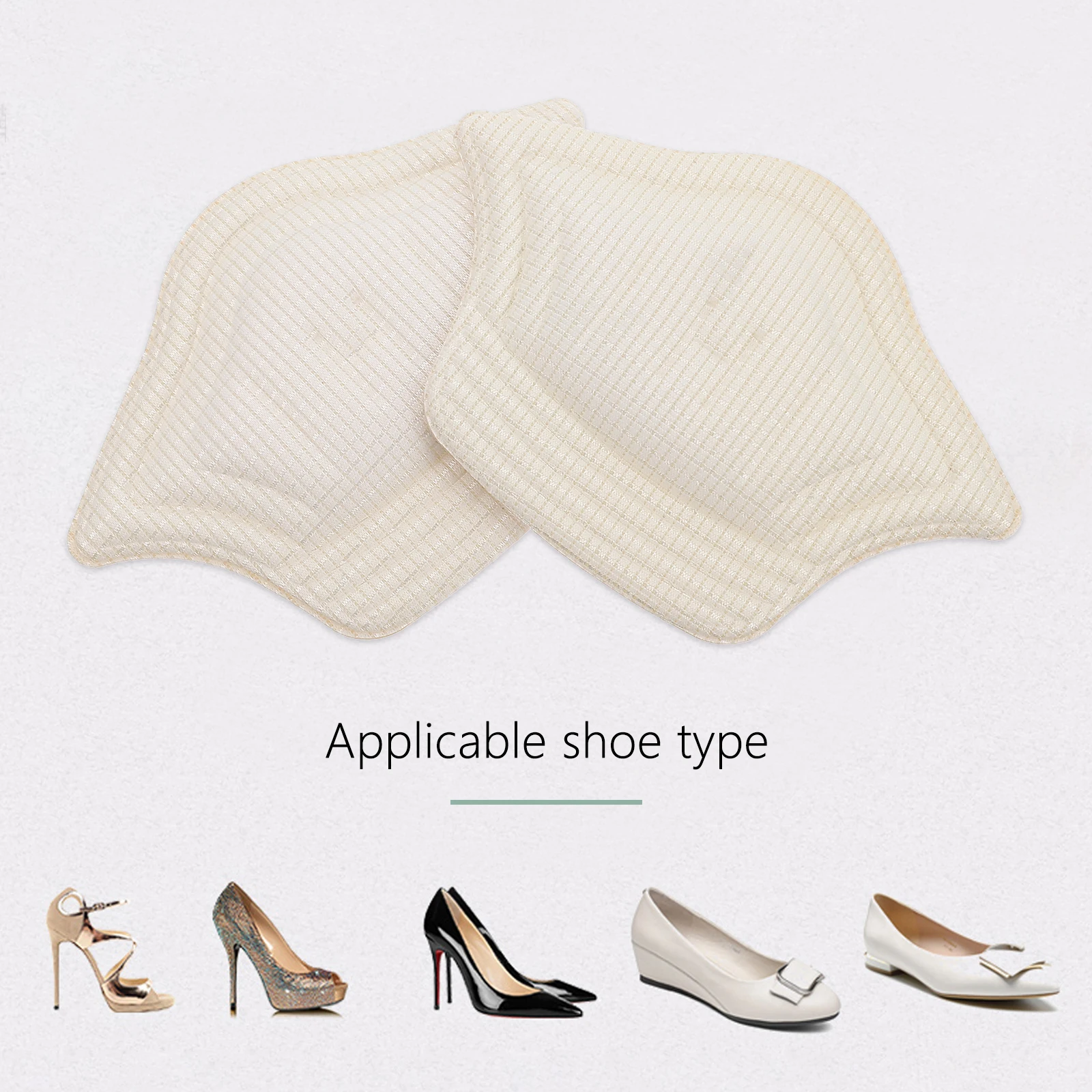 

Sponge Pads Shoes Inserts Sneaker Protective Insoles Anti-Friction Foot Protectors Invisible Rear Stickers Non Slip Shoe