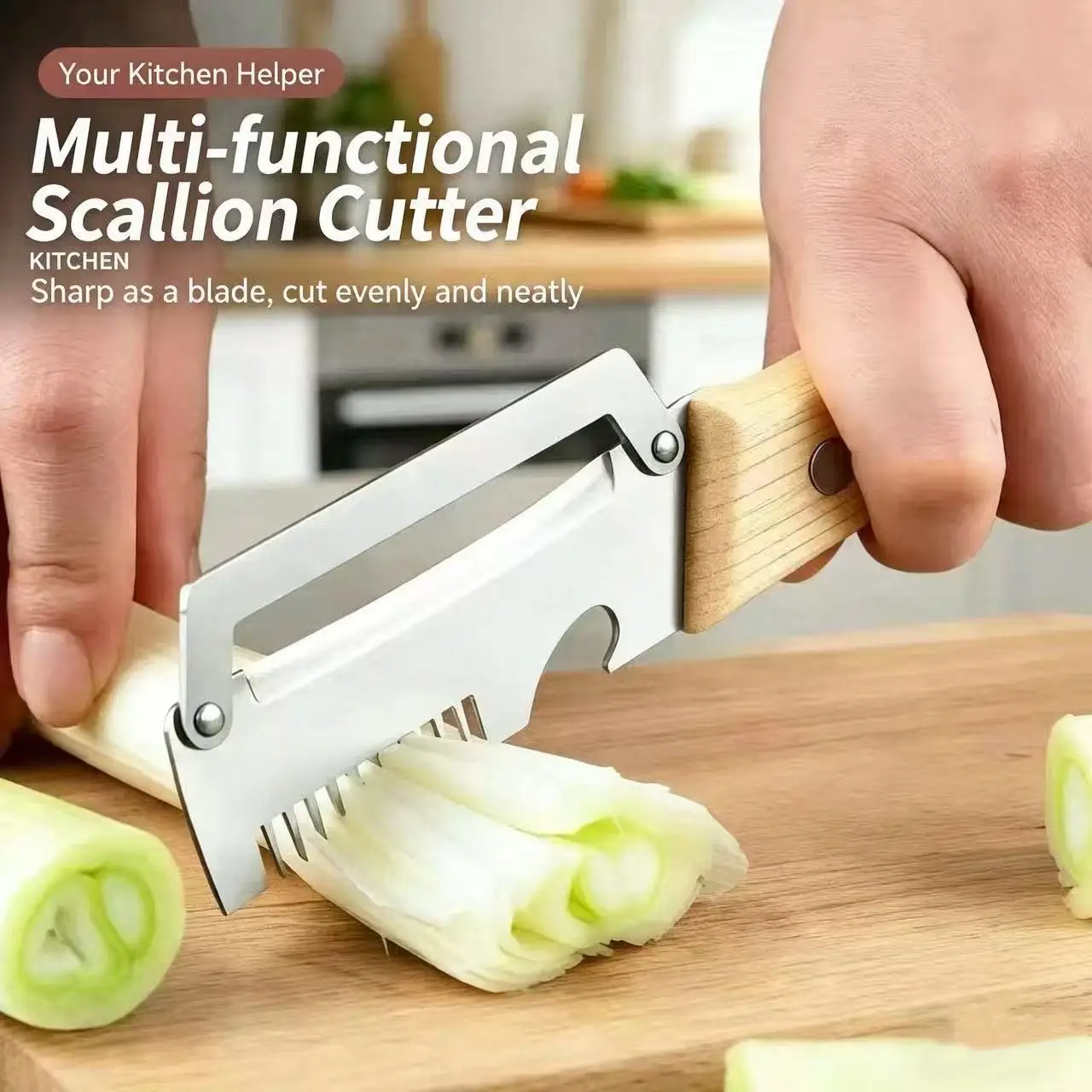 2026 New Paring Knife Ergonomic Wood Handle Knife Stainless Steel Vegetable Peeler with Wooden Handle 2-in-1 Fruit Potato Peeler