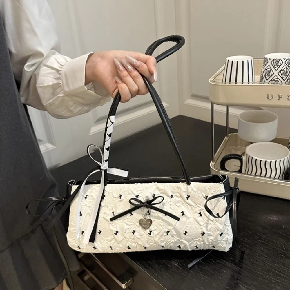 Modische PU-Leder Unterarmtasche im Retro-Stil mit Großer Kapazität, Hobo-Tasche mit Langem Riemen, Crossbody-Taschen – Detail 4
