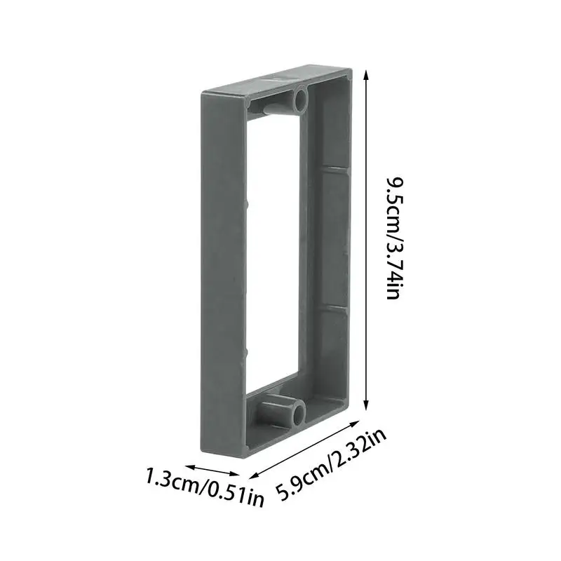 Wall Socket Box Extender Household Receptacle Outlet Box Extender 6PCS User-Friendly Socket Box Extender For Metal Fiberglass