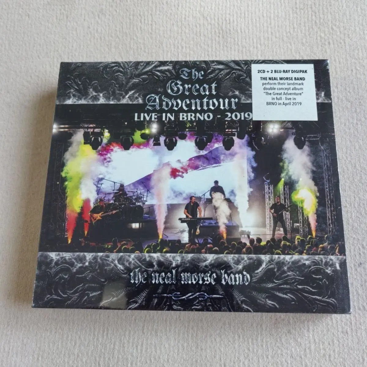 

Progressive Metal The Neal Morse Band Music CD The Great Adventure Album 2pcs Music Record+2pcs BD Cosplay Soundtracks Box Gifts
