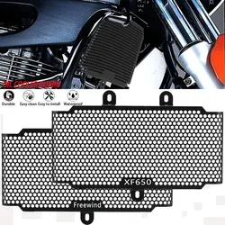 Motorcycle Accessories Freewind XF650 Oil Cooler Grille Guard For Suzuki XF 650 Freewind 1997-2002 2001 Radiator Cover Protector