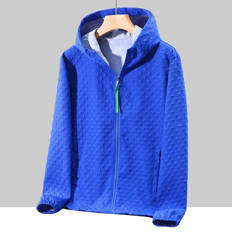 2023 Summer Hooded Jacket Women Breathable Sun Protection Clothing Men Fishing Clothes Couple Quick Dry Skin Windbreaker S-7XL