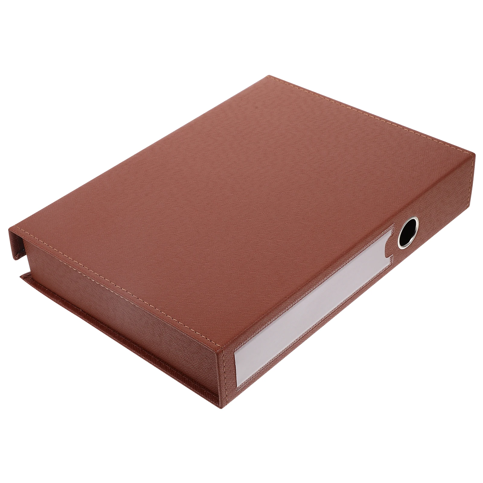 

Box Document Organizer A4 File Storage Box Desktop Holder for Office Home Bathroom Space Saving Water Resistant File