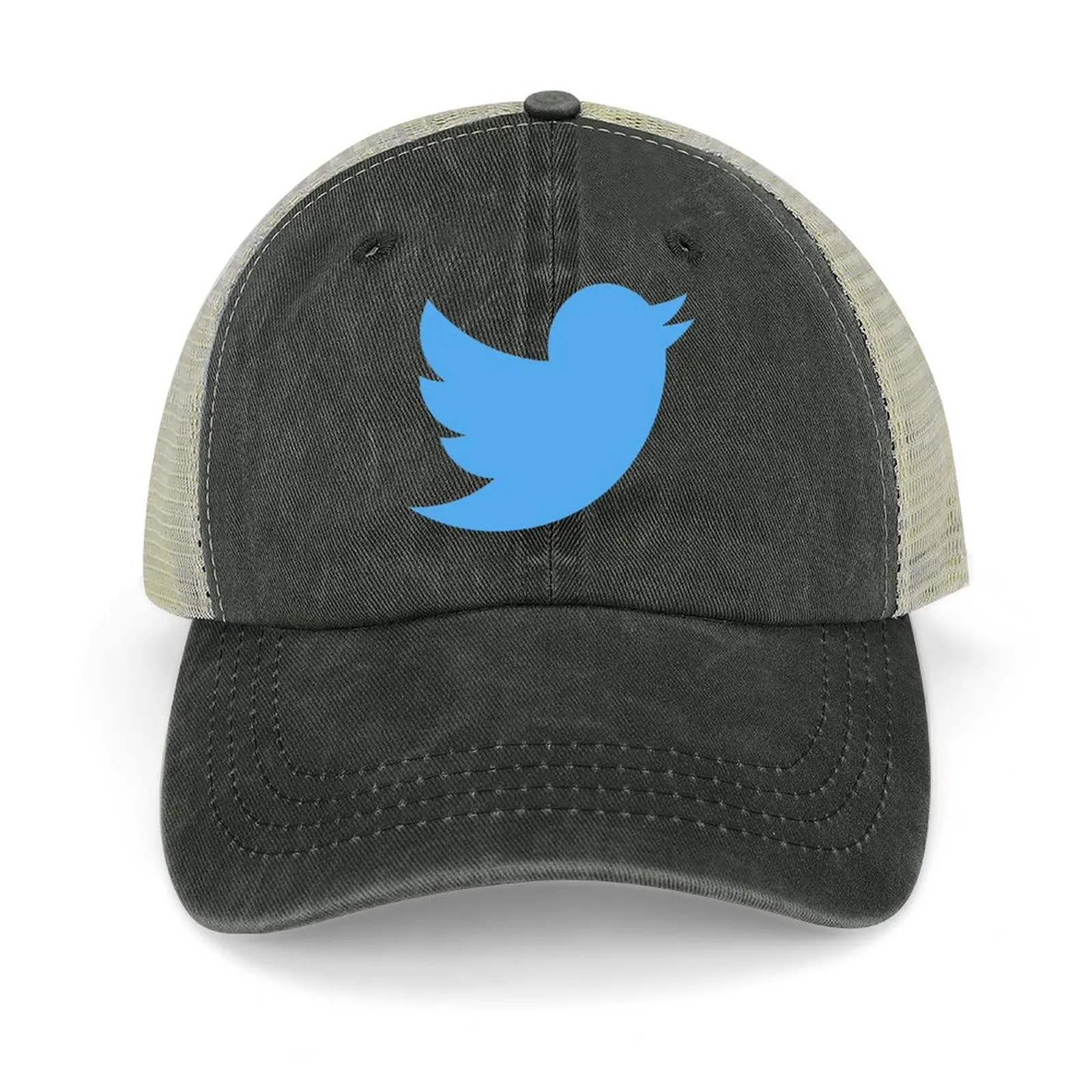 

Twitter Logo Icon Gift for Twitter fan Baseball Cap Kids Hat designer cap Golf dad hat Men Luxury Brand Women's