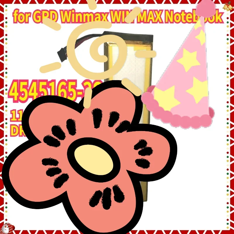 

NEW High Quality Battery for GPD Winmax WIN MAX 4545165-3S Notebook Series Full Capacity 11.4V 5000mAh DR-GPD04