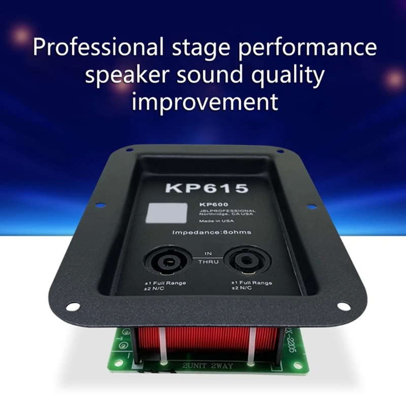 2 Way Audio Divider Crossover Frequency Divider Module Treble Bass Hifi Crossover Filter Distributor Board For Speaker Durable