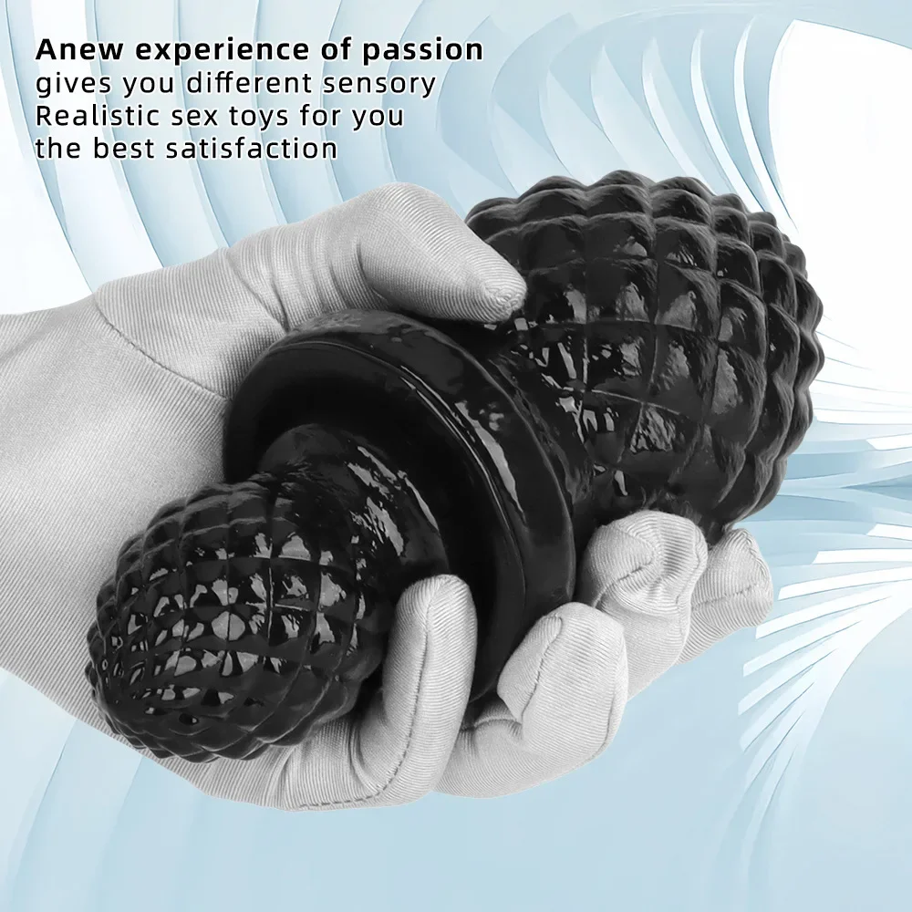 New Thick Anal Plug Dildos Sex Products Anal Dilator Big Butt Plug Penis Stimulate Vagina and Anus Sex Toys For Adult Sex Shop