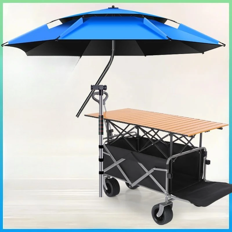 

Stall Trolley Night Market Lifting Foldable Trolley Camp Pull Cargo Picni