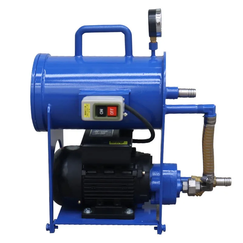 Portable oil filter, light portable fine high efficiency filter