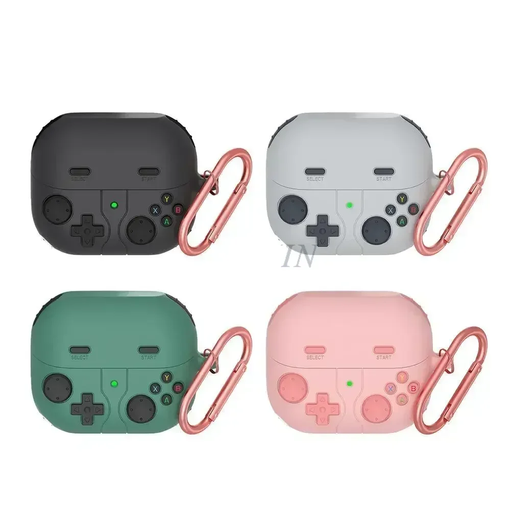 

3D Retro game console shaped liquid silicone protective cover Suitable For Samsung Galaxy Buds 3/Buds3 pro Bluetooth headset