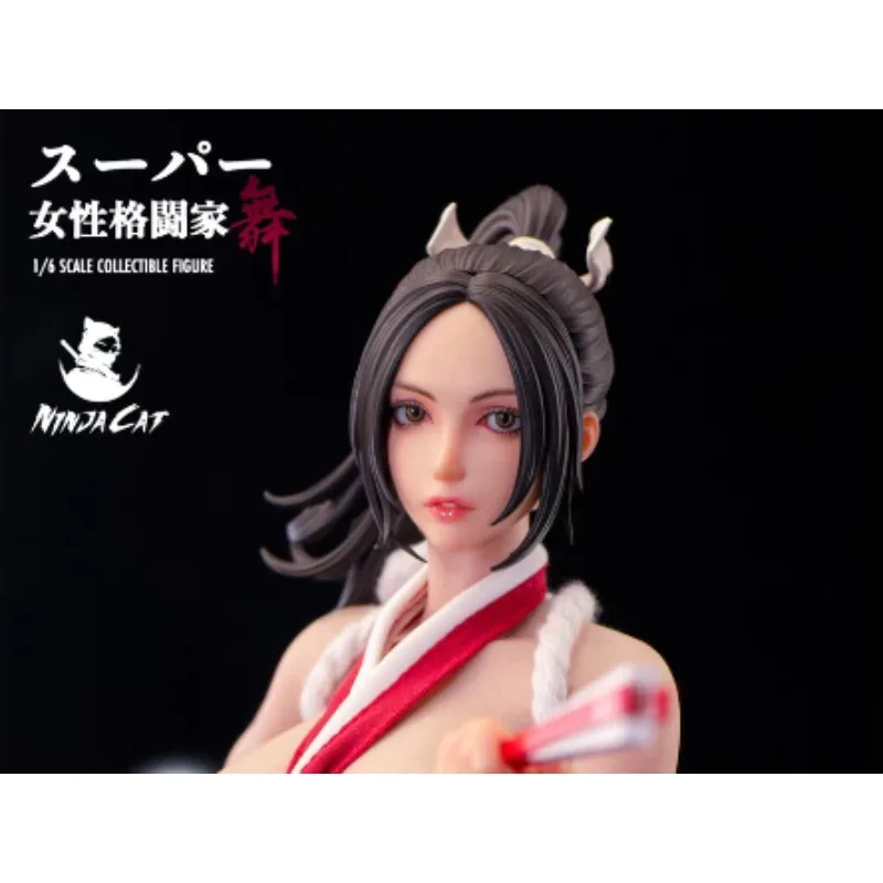 Ninja Cat Original 1\6 Der König der Kämpfer Serie Mai Shiranui Action Figur Modell Spielzeug Bewegliche Modell Ornamente Geschenke für Jungen