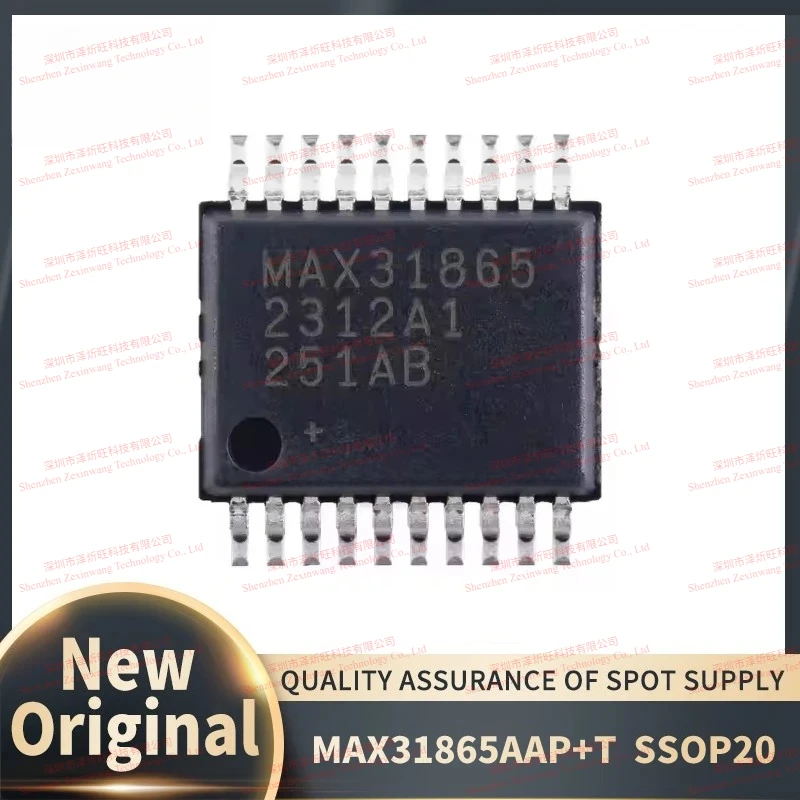 (5Pcs-20Pcs/Lot) 100% New Original MAX31865AAP+T MAX31865AAP MAX31865 SSOP-20 Chipset