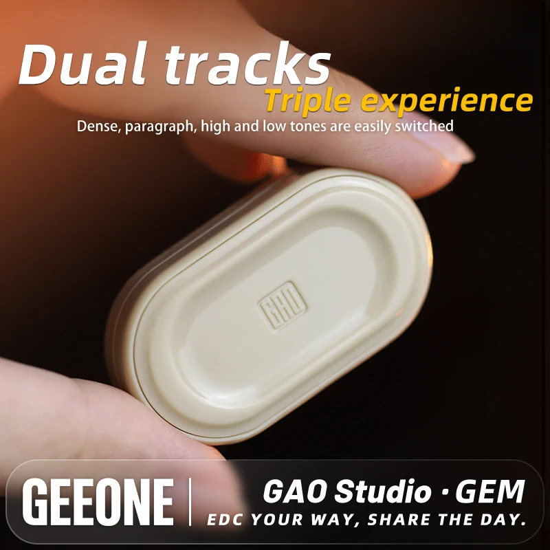 GAO STUDIO RICH COIN GEM PC Push Slider Escritorio Juguete Ansiedad Juguetes Fidget Toys Adultos