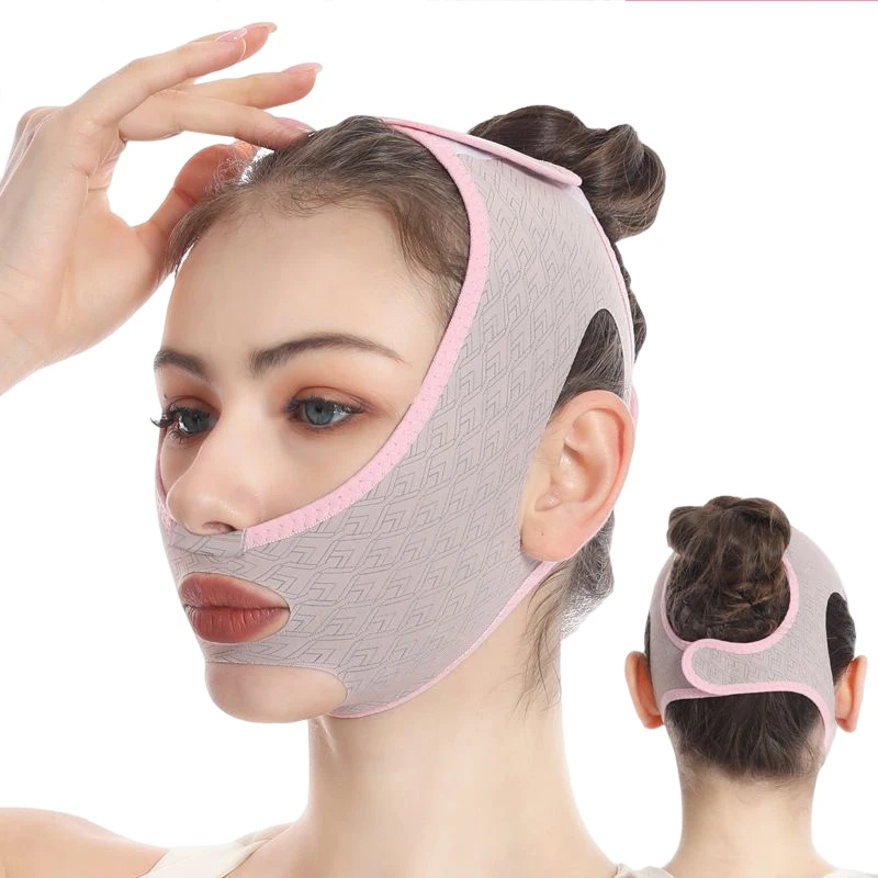 V Face Bandage Shaper Facial Slimming relax Lift Up Belt Shape Lift riduce il doppio mento viso diradamento fascia massaggio più sottile