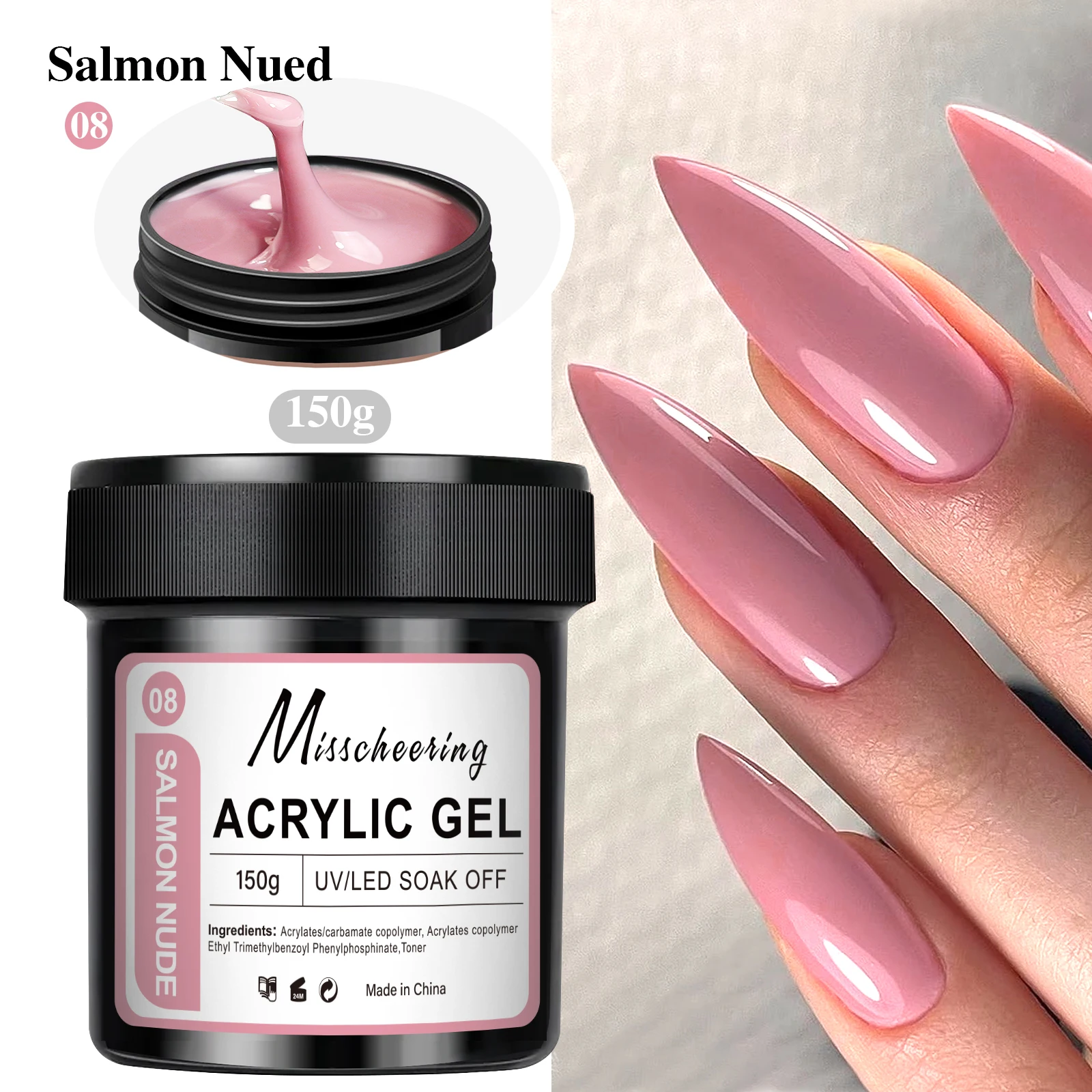 1Jar 100/150G Poly Nail Gel Uv Led Uitgeharde Builder Nail Gel Acryl Kristal Nagelverlenging gel Voor Nagels Diy Thuis Salon