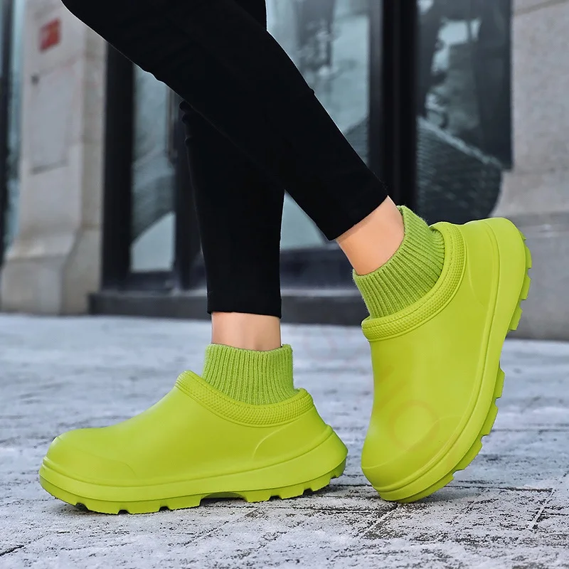 waterproof shoes men rubber boots men\'s kitchen boots non slip kitchen shoes chef shoes black women rainboots women rain boots