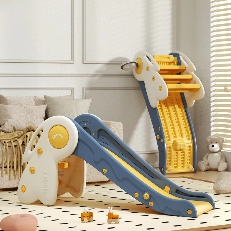 

Kids Baby Toddler Indoor Foldable Slide Portable Compact Home Playset Non Slip Safe Plastic Gift Parque Acuatico Play Toys