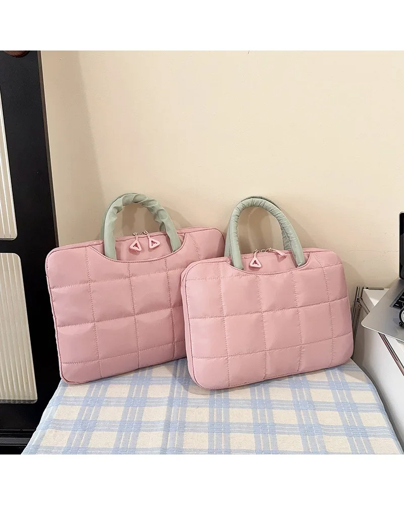 

New 14 Inch Casual Stylish Laptop Bag Womens Large Capacity Notebook Bag