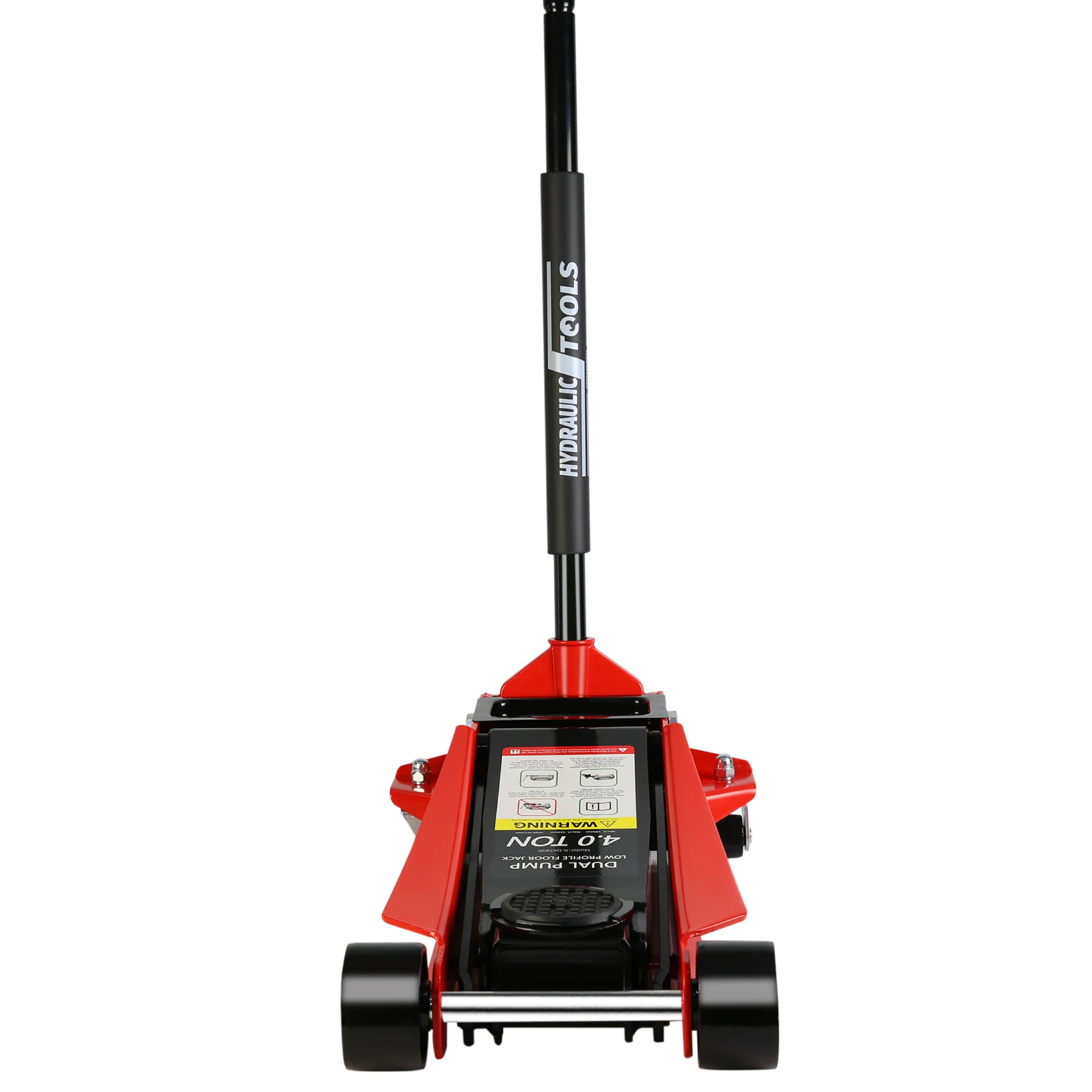 4 Ton Low Profile Floor Jack, Heavy-Duty Steel Racing Floor Jack with dual Piston Quick Lift Pump Floor Jack Lifting Range 4