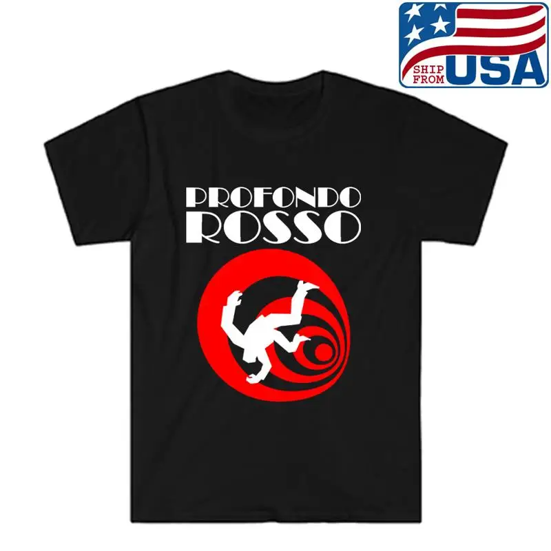 Profondo Rosso Deep Red Movie Dario Argento Men's Black T shirt