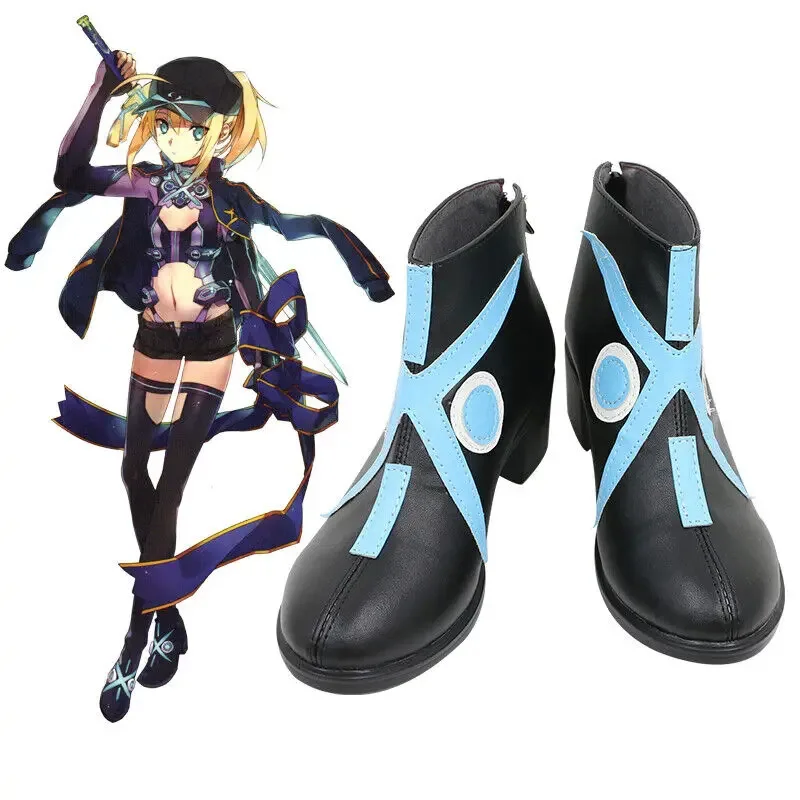

Обувь для косплея, ботинки Fate/Grand Order Assassin Mysterious Heroine X MHX Gam, аксессуары для вечеринок на Хэллоуин, настройка