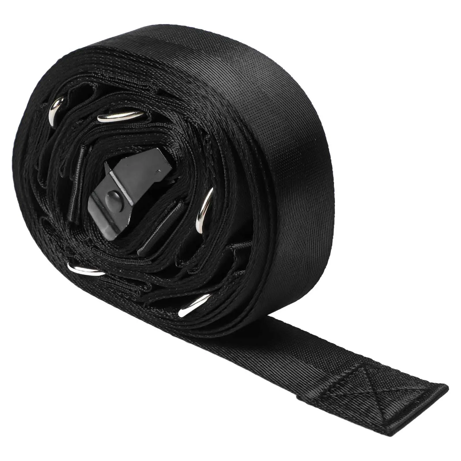 Upgraded Workout Resistance Band Door Anchor Strap Secure Multi Point Anchor Gym Door Anchor Strips Polyester 177x1.4inch