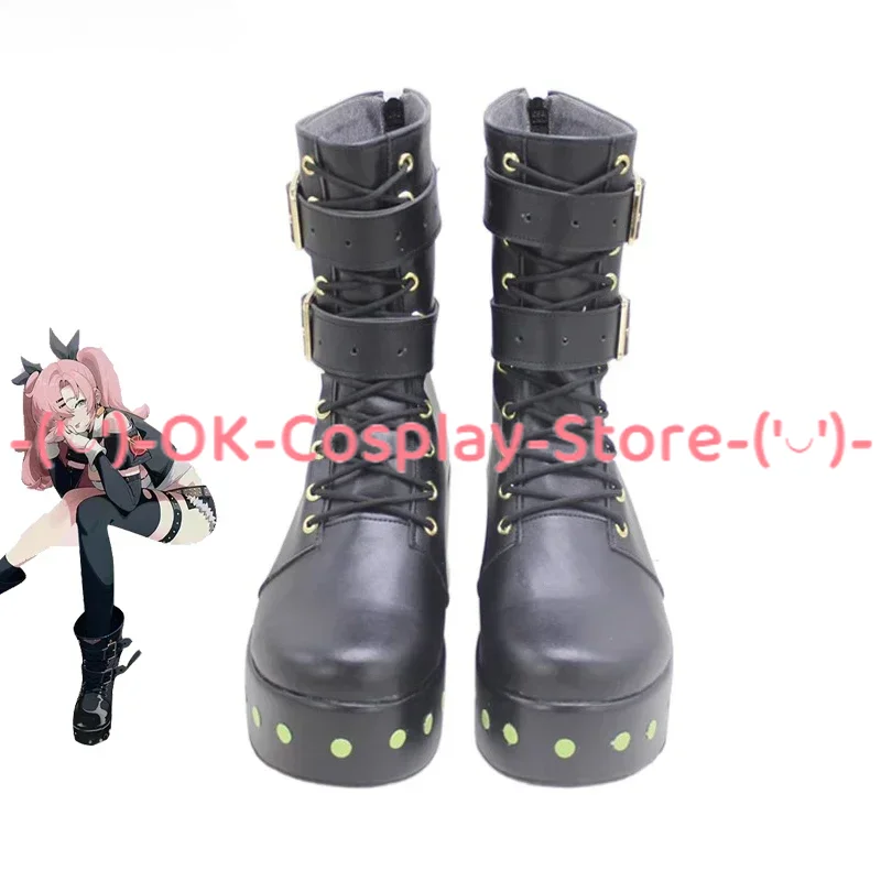 

Game Zenless Zone Zero Cosplay Shoes Nicole Demara Cosplay Boots Halloween Carnival Boots PU Shoes Prop Custom Made