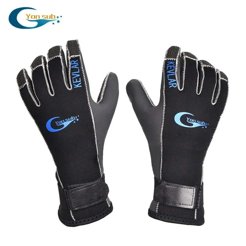 

3MM Diving Gloves Comfortable Non-slip Warm Wear-resistant Hand Protection Needle-proof Stab-proof Diving Gloves