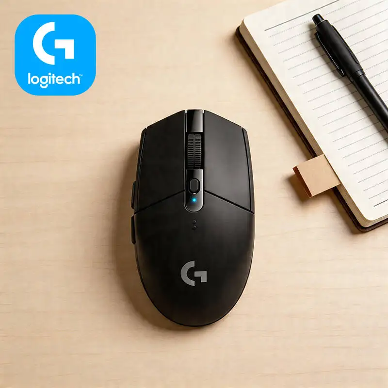 

Беспроводная мышь Logitech G305 LIGHTSPEED, 12000 DPI HERO, 6 программируемых кнопок, 250 часов автономной работы, 99 г, легкая, для ПК, Mac, ноутбуков