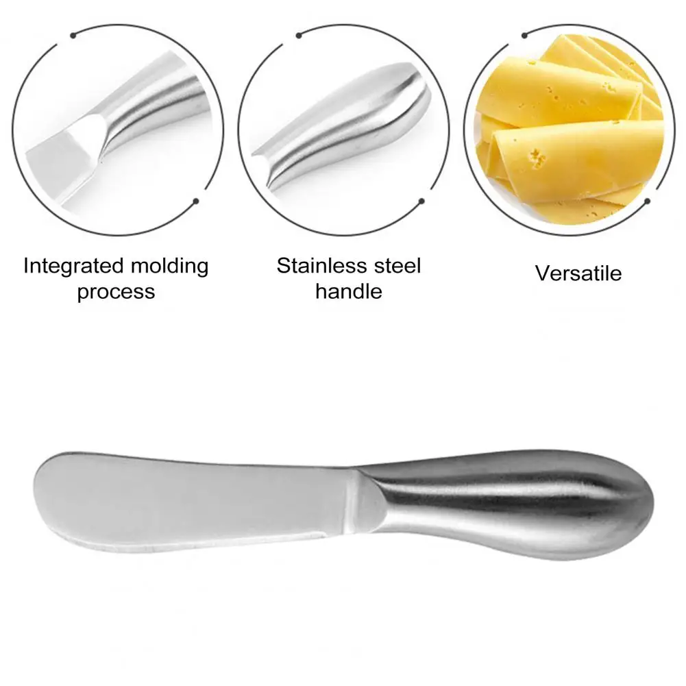 Cheese Cutter Spreader Set Stainless Steel Cheese Cutter Butter Spreader Set Multifunctional Cream Cutter for Charcuterie