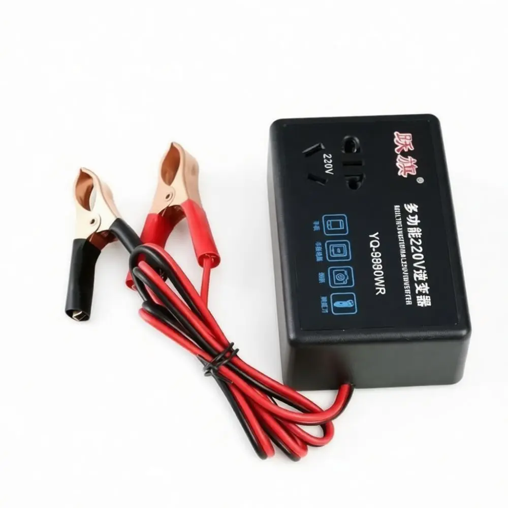 For Yueqi Car Power Converter 12V 24V To 110V 220V Inverter Auto Charging Adapter Transformer Universal Vehicle Supply