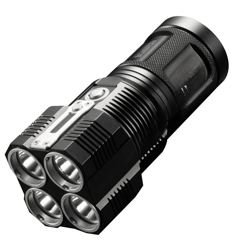 TM28 6000 Lumens Search Monster Flashlight 18650 Battery