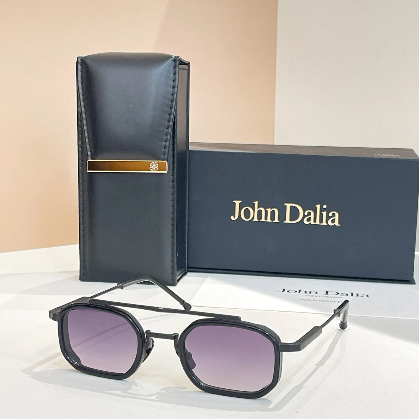 Top Hoge Kwaliteit Zonnebrillen Heren Voor JOHN DALIA JD Anthony Klassieke Dames Luxe Merk Designer Mode zonnebril UV400 Met doos - afbeelding 1