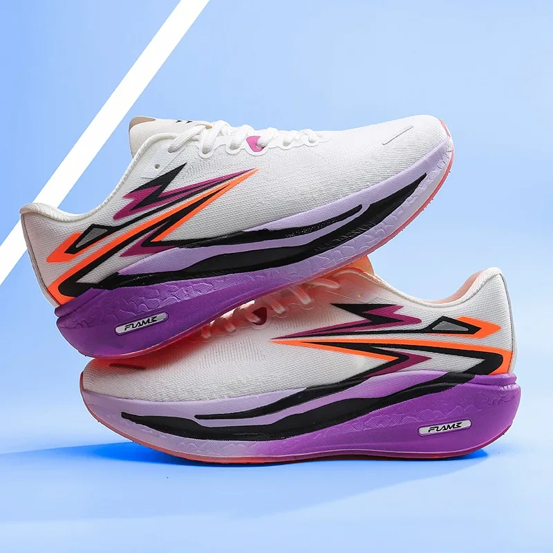 

Men Sports Running Shoes Casual Carbon Board Marathon Breathable Lightweight Women's Comfortable Athletic Nonskid Sneakers Shoes