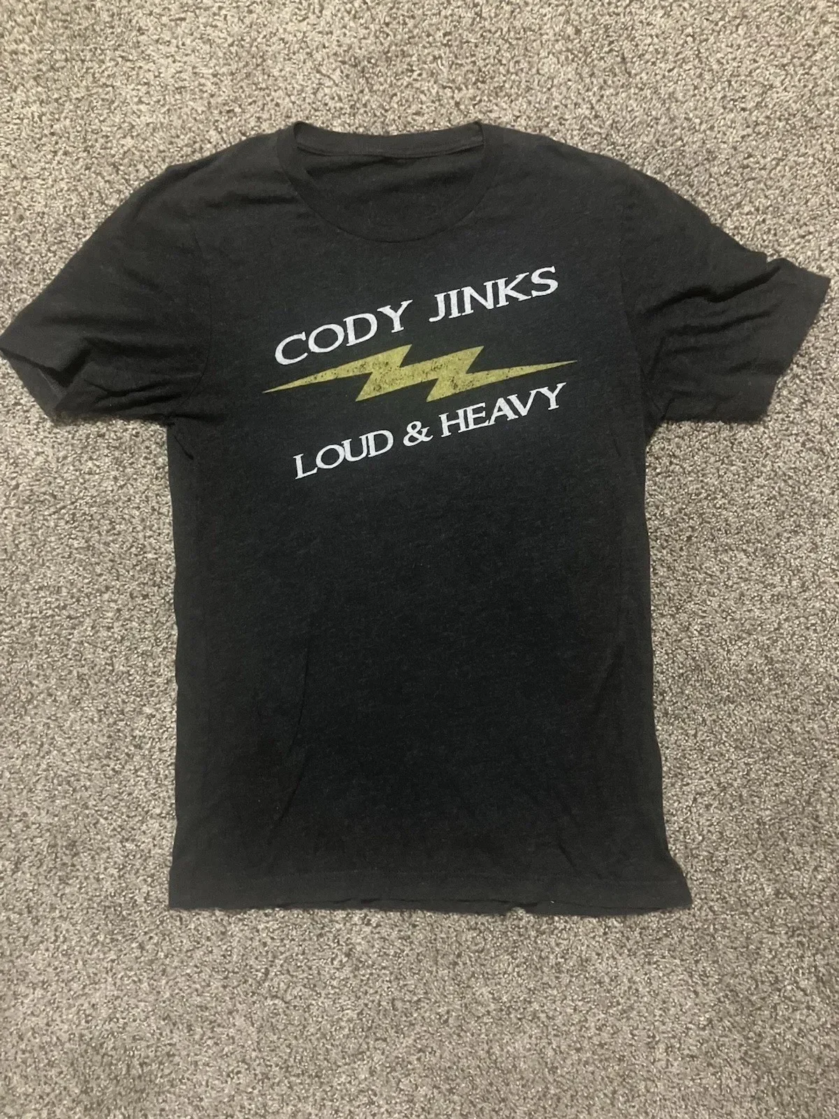 Cody Jinks  Loud and Heavy Concert Tshirt Size Small