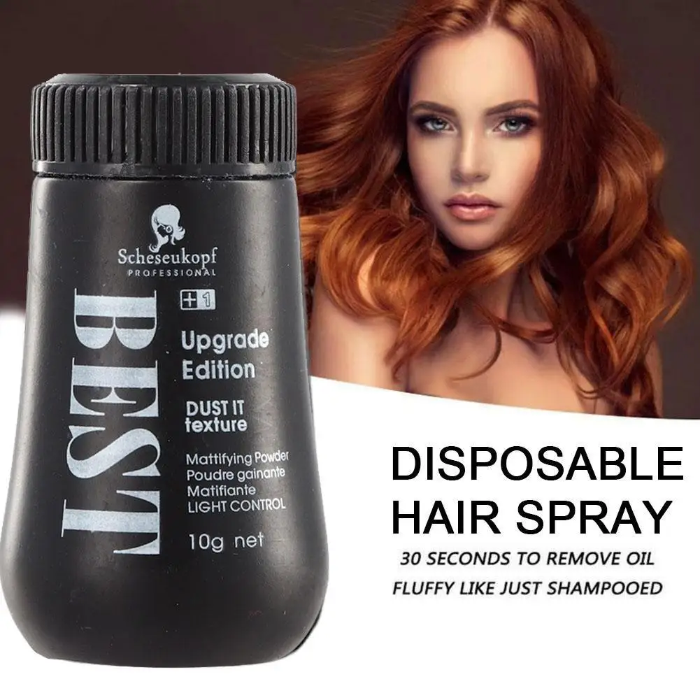 

Hair Fluffy Powder No-Rinse Dry Shampoo for Instant Volume Oil Control Magic Bangs Powder Spray Hair Styling Product