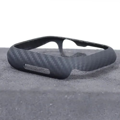 Imagen 2 del producto Ultra 2 49mm funda de fibra de carbono genuina para Apple Watch Series 10 42mm 46mm 9 8 7 6 SE 41mm 45mm 44mm cubierta protectora para iWatch