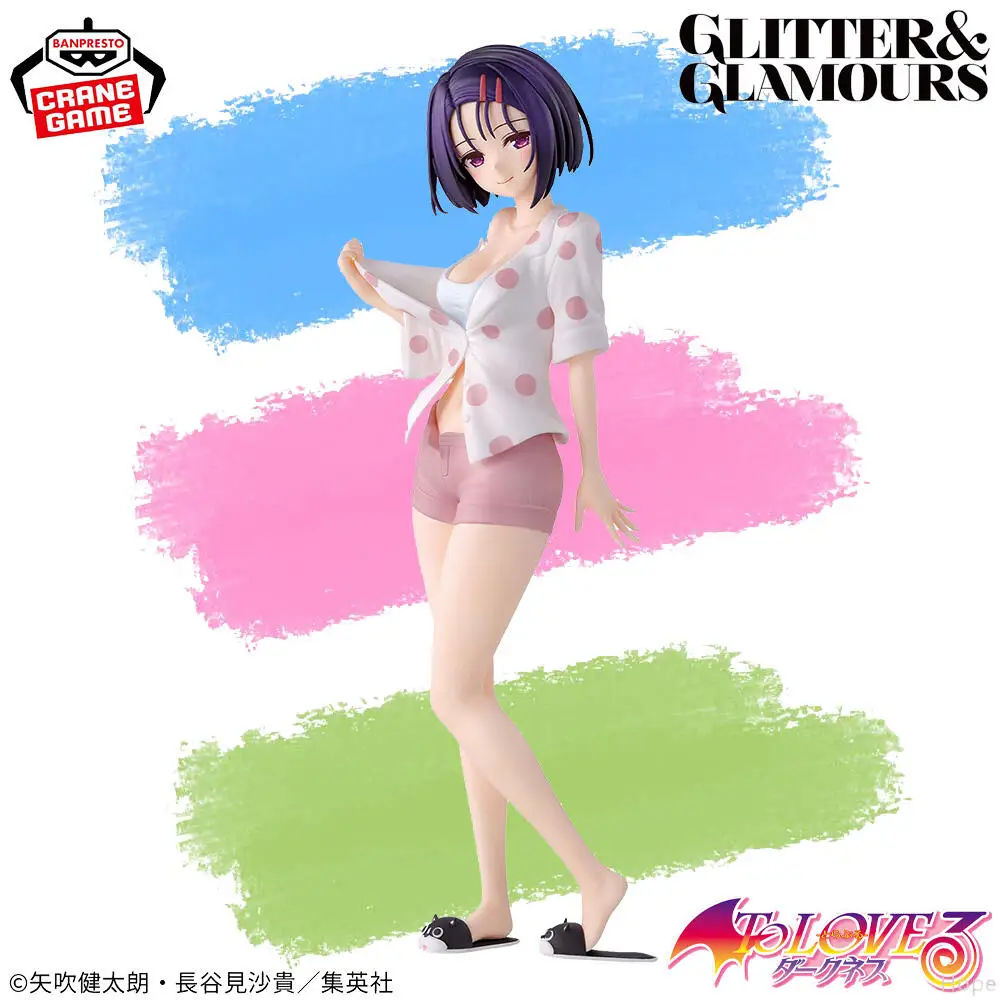 

In Stock Genuine BANPRESTO GLITTER&GLAMOURS To Love Ru Darkness Haruna Seirenji Figure Anime Model Toy