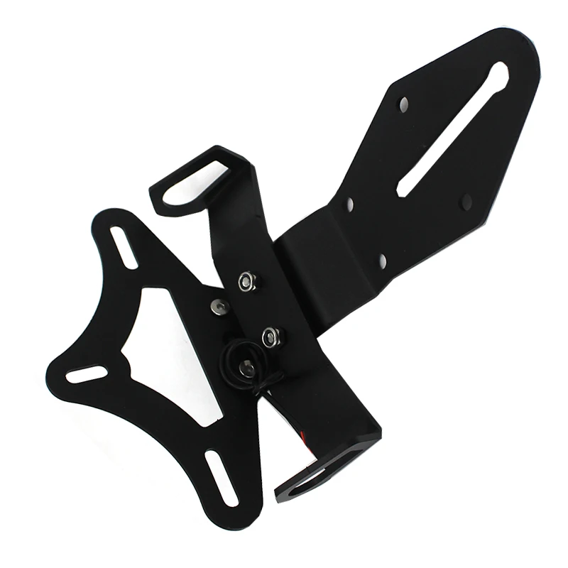 LED Lamp License Plate Frame Holder Bracket Tail Tidy Fender Eliminator For KAWASAKI Ninja ZX10R ZX10RR 2016 2017 2018 2019 2020
