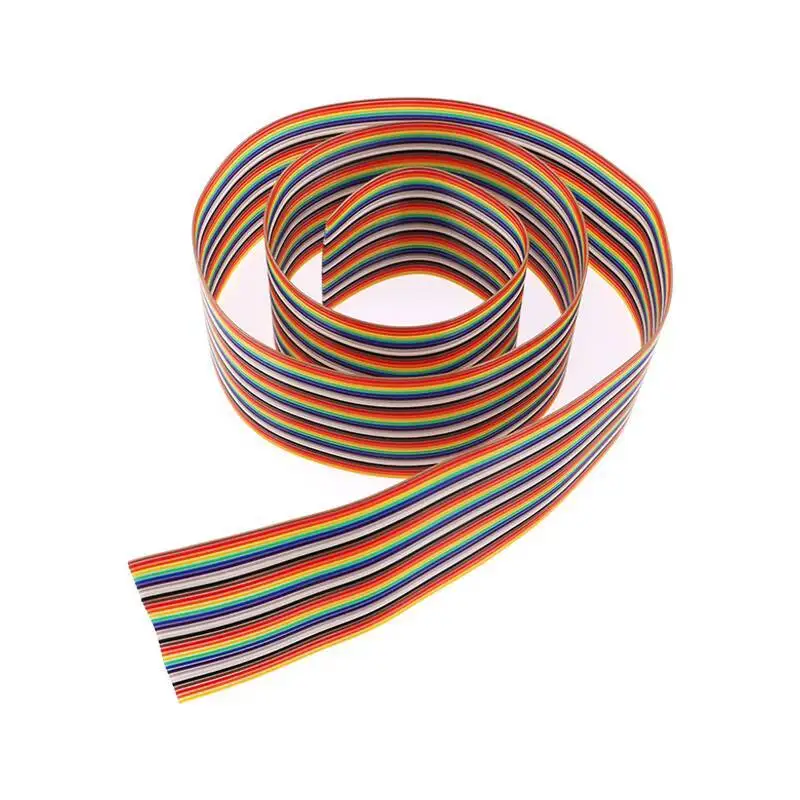 1 Stück FC-Kabel 1,27 mm, crimpbar, 2,54 mm grauer Stecker, Crimpkopf 8/10/16/20/26/40-64P – Detail 3