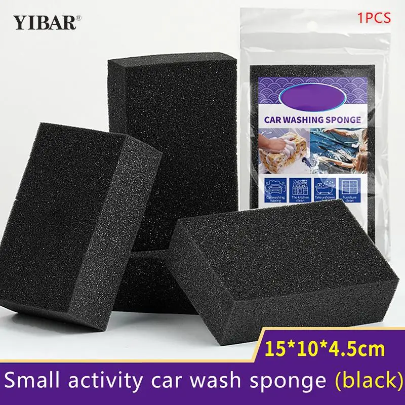 

Car-Washing Sponge Black Car Wash Sponge Glass Washing Cleaner Foam Produce Automobile Clean Tool Sponge Durable