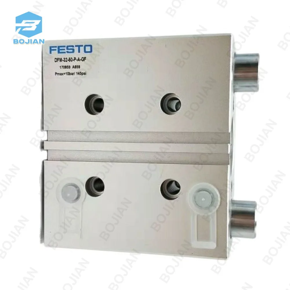 FESTO DFM-16-10-B-P-A-GF Guide Rod Cylinder DFM