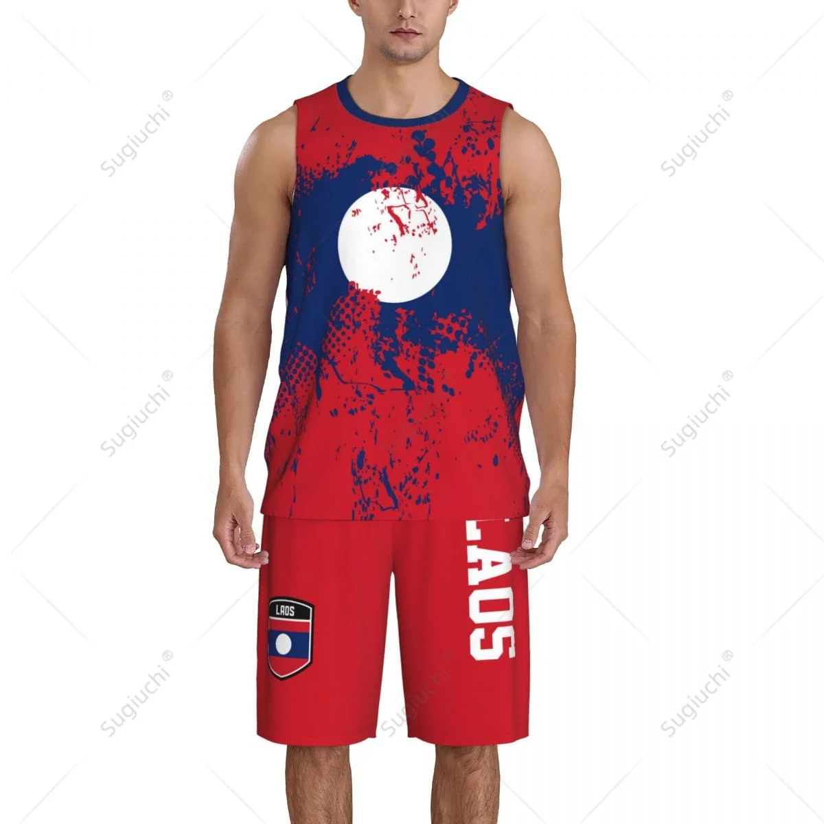 Team-up camiseta y pantalones de baloncesto para hombre, Conjunto de camiseta sin mangas con nombre personalizado, Nunber exclusivo