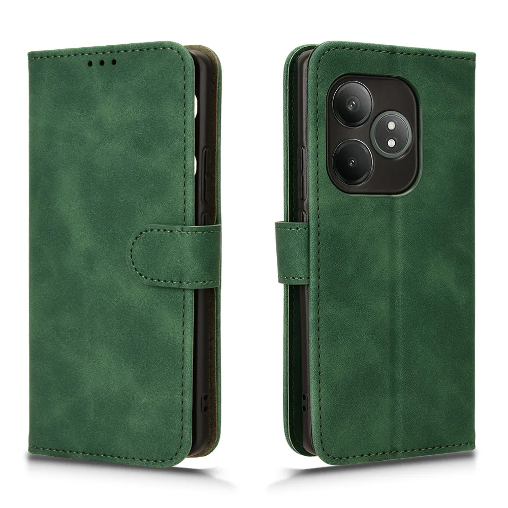 Realme GT 6T 6 GT6 NEO 6 SE 7 7T 7X Flip Leather Case Luxury Skin Retro Wallet Book Holder Cover For Realme GT6T GT 6 T Bags