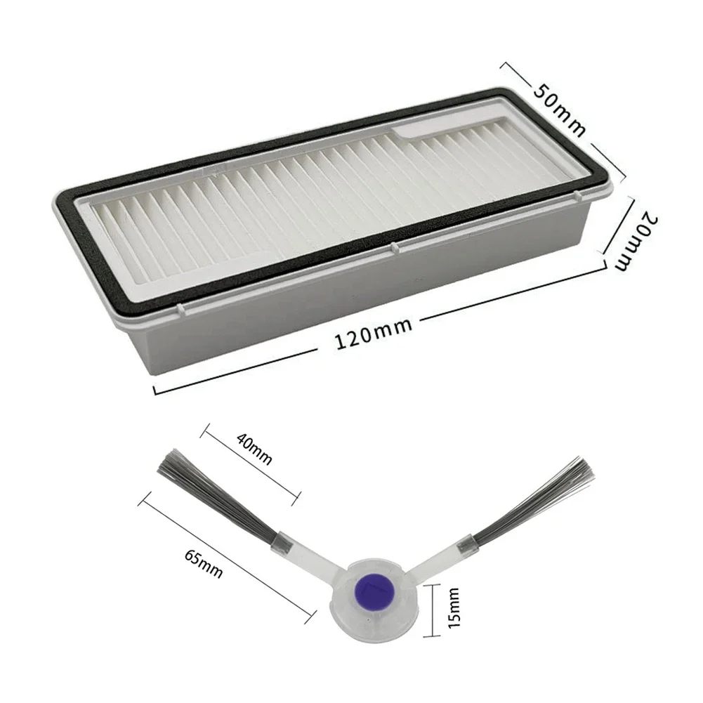 

1 Central Brush 4 Mop Cloths 2 Filters 4 Side Brushes For Narwal For Freo X For Ultra For Narwal J4 Vacuum Cleaner Accessories