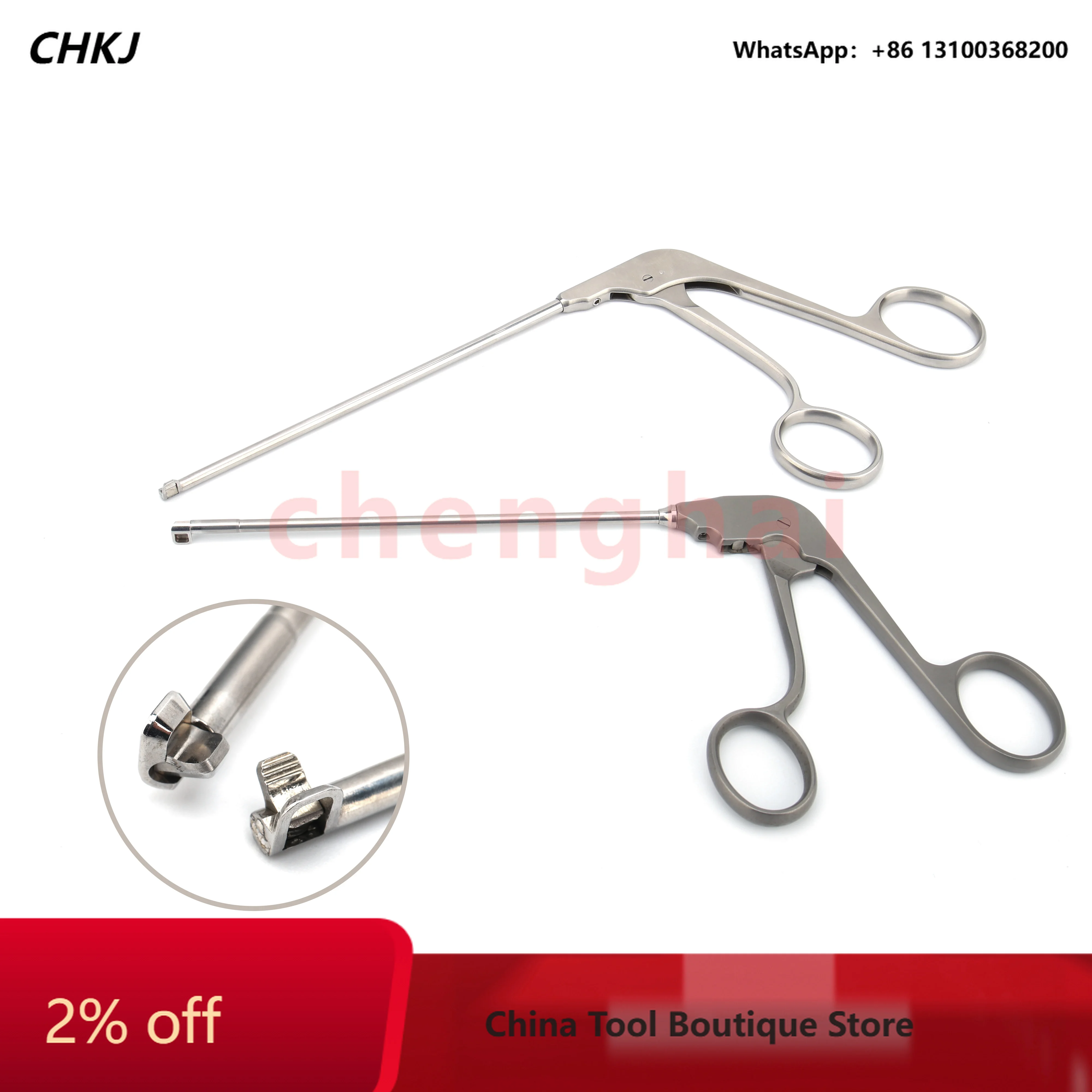 Nasal speculum forceps, knee joint suture grasper, arthroscopic forceps, surgical instruments