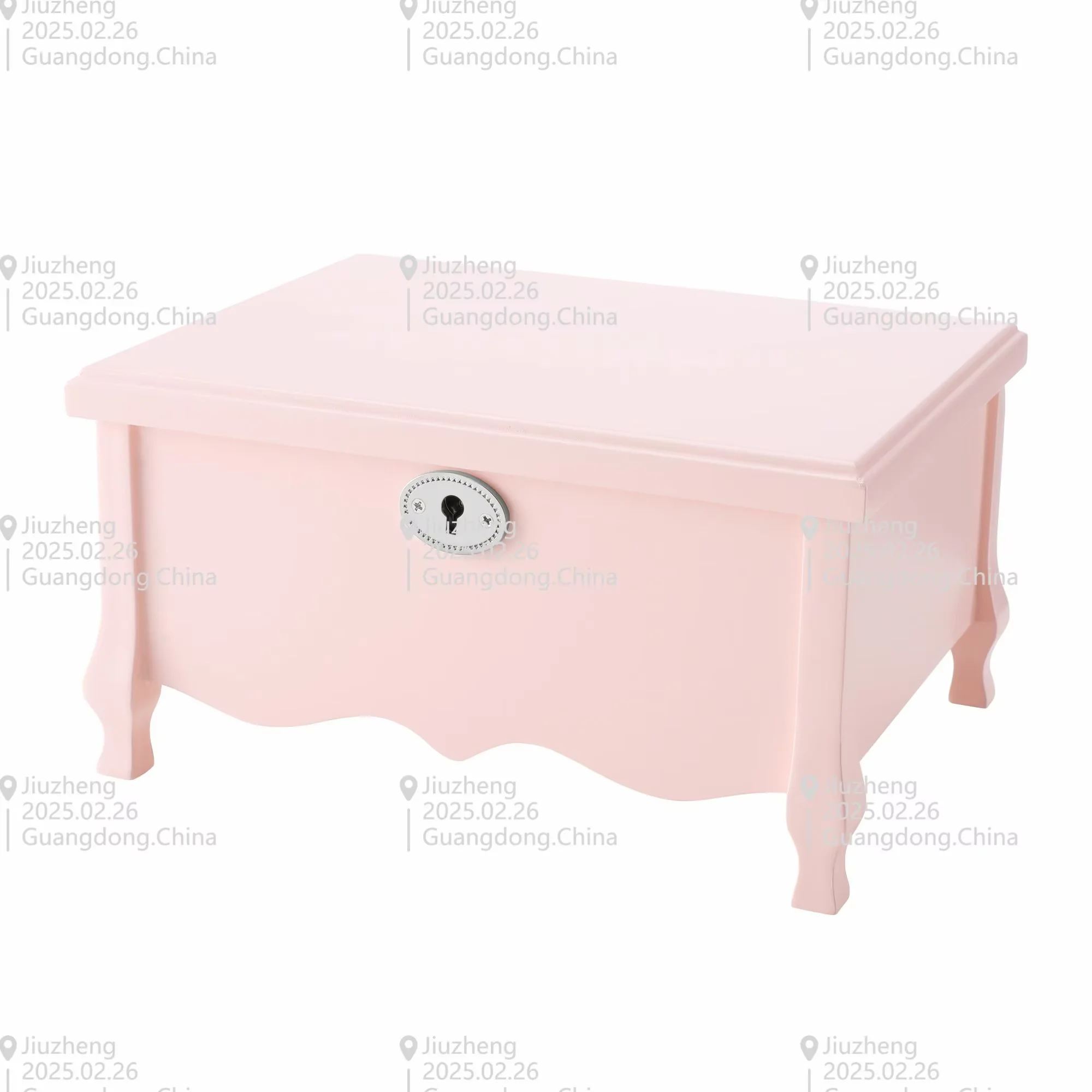 Luxury Princess With Lock Key Girls Kids Gift Dancing Ballerina Custom Jewelry Box Music Box Musical Trinket Box