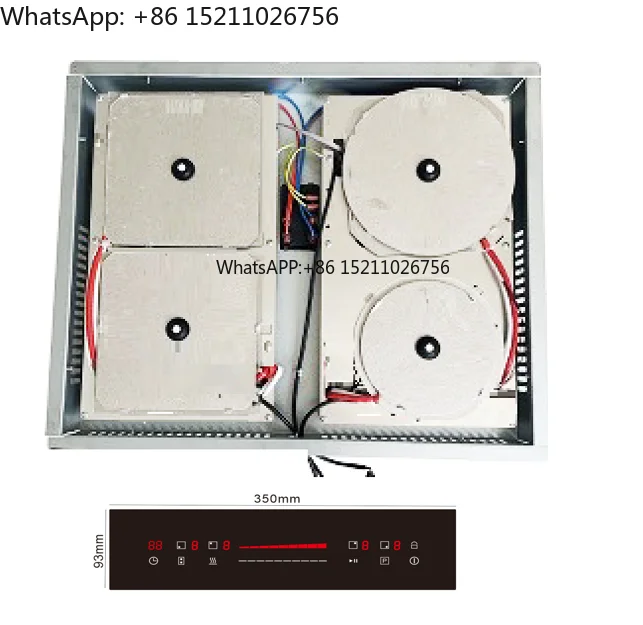 Hidden Induction Cooktop Invisible Built in Herd Magnetic Under Granite Ceramic Stove Hob Stovetop Commercial Induction Cooker