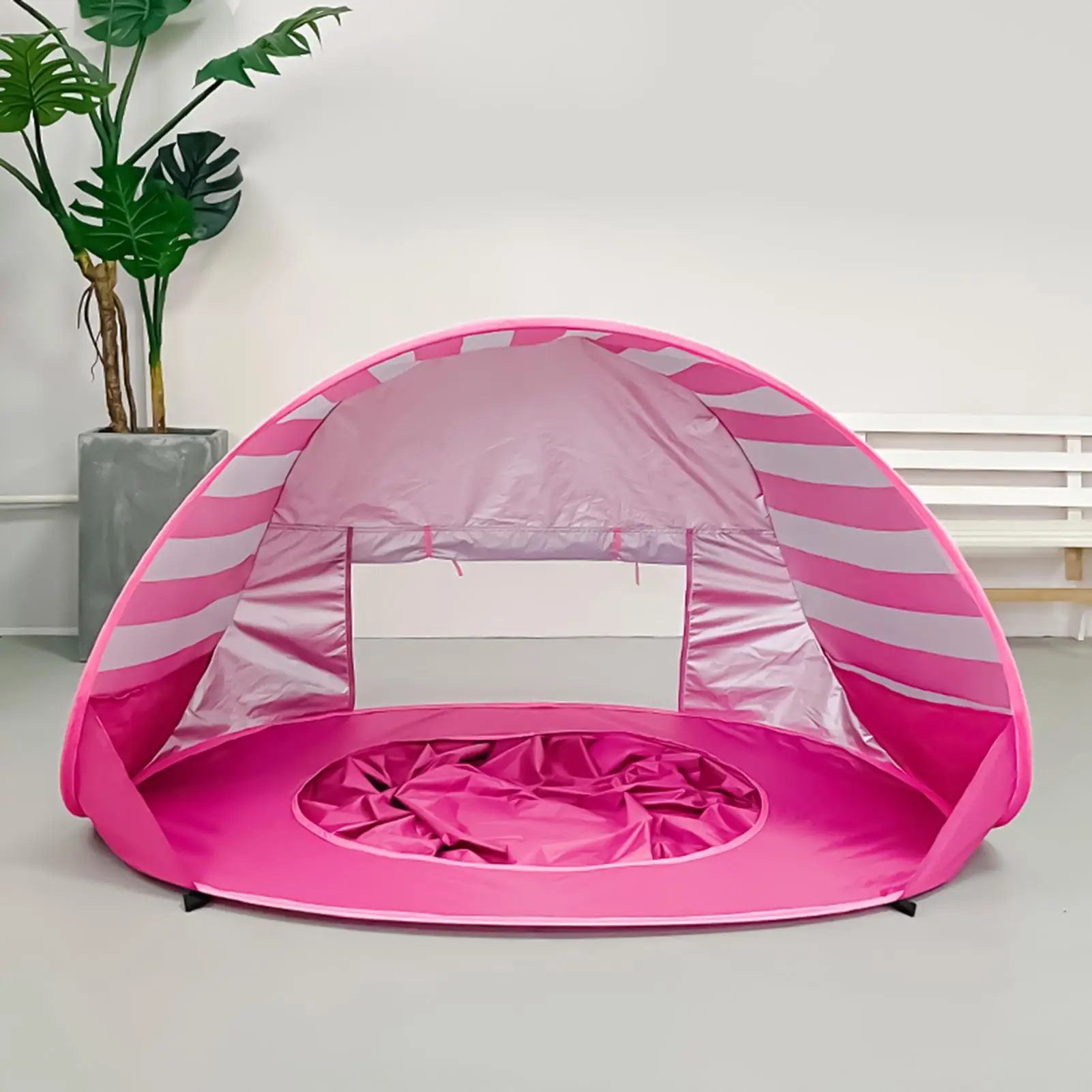 Beach Tent For Kids UV Protection Foldable With Mini Pool Outdoor Shade Tent For Vacation Traveling Camping Picnic Outdoor view 3